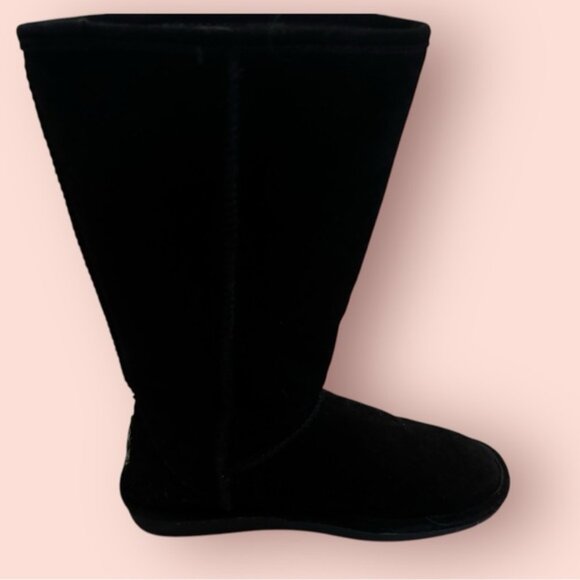 Bearpaw Emma tall black winter ugg boots size 8 - Picture 5 of 7